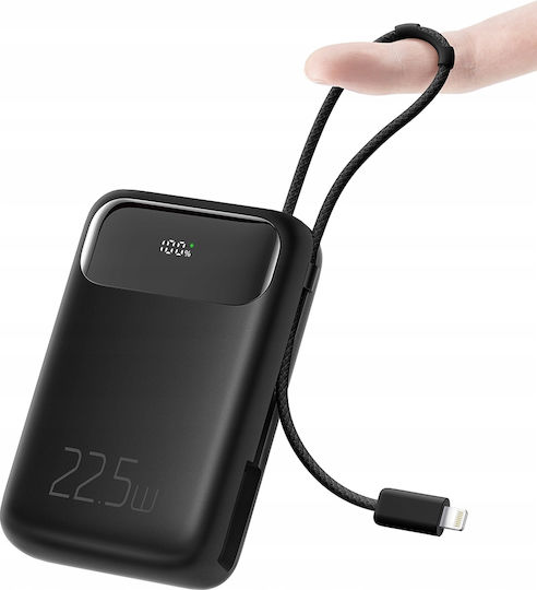 Mcdodo MC-3253 Power Bank 10000mAh 22.5W with USB-A Port and USB-C Port Black view 6
