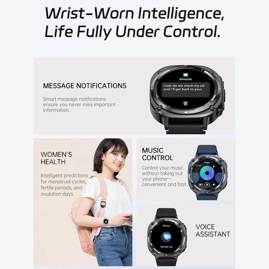 Bakeey S90 Smartwatch (Blue) view 2