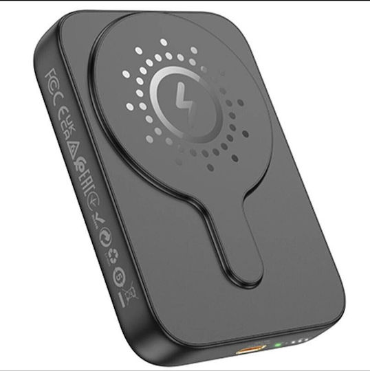 Hoco Esteem J117A MagSafe Power Bank 10000mAh Quick Charge 3.0 Black view 4