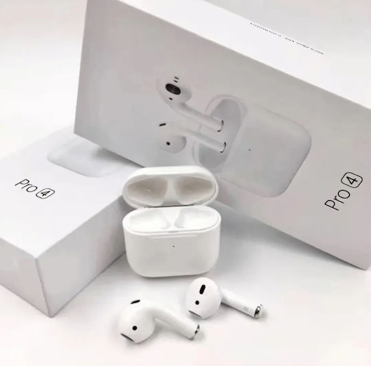 Touch Pro 4 Earbud Bluetooth Handsfree Earphones White view 7