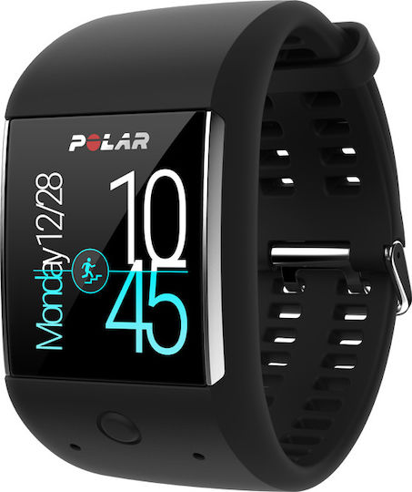 Polar M600 Waterproof Smartwatch with Heart Rate Monitor (Black)