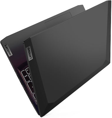Lenovo IdeaPad Gaming 3 15ACH6 15.6" IPS FHD (Ryzen 5-5500H/16GB/512GB SSD + 960GB SSD/GeForce RTX 2050/W11 Pro) Shadow Black (US Keyboard) view 2