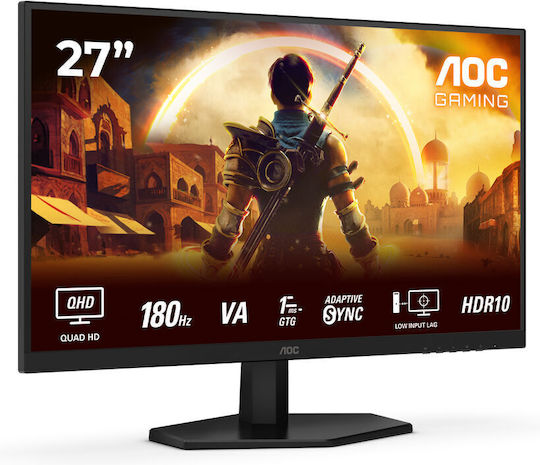 AOC Q27G42XNE VA HDR Monitor 27" QHD 2560x1440 180Hz with Response Time 1ms GTG vista 7