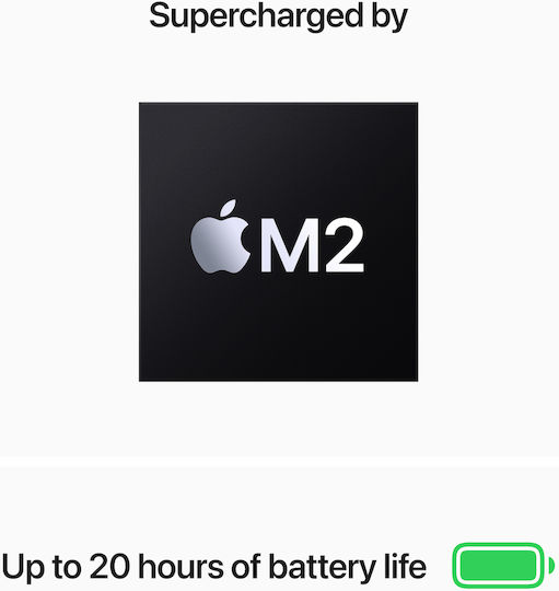 Apple MacBook Pro 13.3" (2022) IPS QHD+ (M2/8GB/256GB SSD) Space Grey (GR Keyboard) view 3