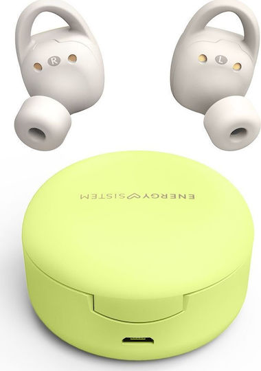 Energy Sistem Sport 6 In-ear Bluetooth Handsfree Earphones with Sweat Resistance and Charging Case Yellow vue 4