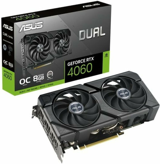 Asus GeForce RTX 4060 8GB GDDR6 Dual OC EVO Graphics Card