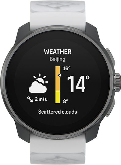 Suunto Race S Titanium 45mm Waterproof Smartwatch with Heart Rate Monitor (Canary) view 2