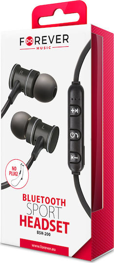 Forever BSH-200 In-ear Bluetooth Handsfree Earphones Black view 3