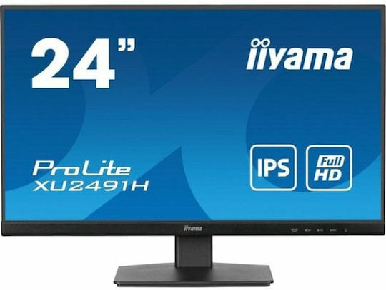 Iiyama ProLite XU2491H-B1 IPS Monitor 24" FHD 1920x1080 with Response Time 0.5ms GTG