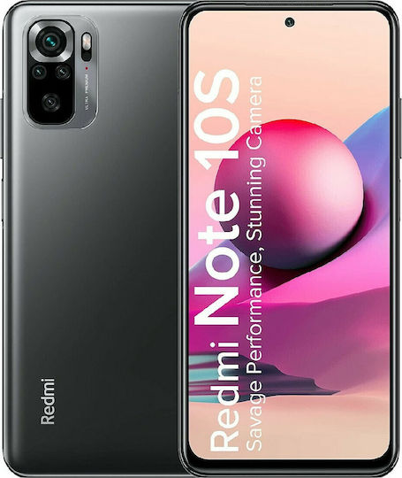 Xiaomi Redmi Note 10S NFC Dual SIM (6GB/128GB) Onyx Gray view 1