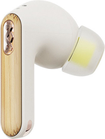 The House Of Marley Redemption ANC 2 Earbud Bluetooth Handsfree Earphones with Sweat Resistance and Charging Case Cream view 2