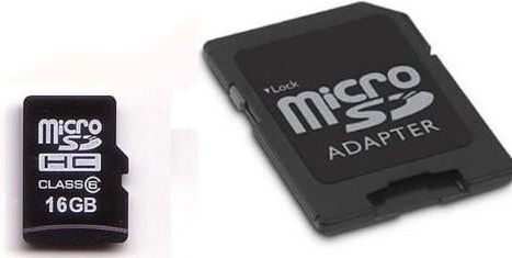 Technovo Micro microSDHC 16GB Class 10 with Adapter view 3