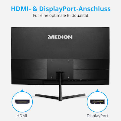 Medion MD20152 HDR Monitor 24" FHD 1920x1080 view 2