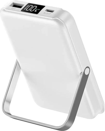 PWB-160 Power Bank 10000mAh 5W with 2 USB-A Output Ports White view 4