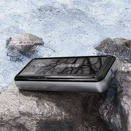 Dudao K65 Power Bank 20000mAh 65W Black view 2