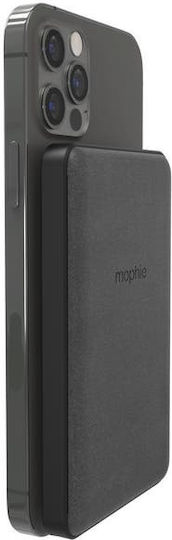 Mophie Snap+ Juice Pack Mini MagSafe Power Bank 5000mAh Black view 2