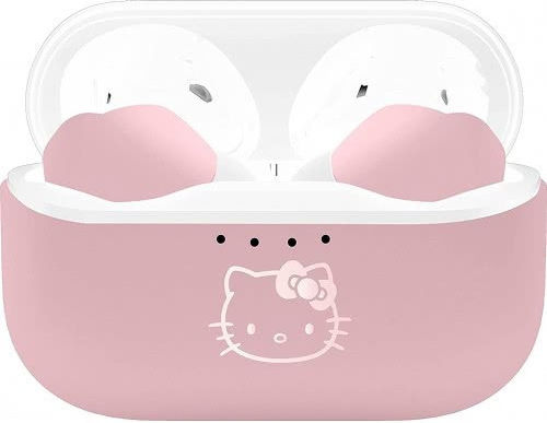 OTL Hello Kitty In-ear Bluetooth Handsfree Earphones with Charging Case Pink view 4