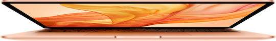 Apple MacBook Air 13.3" (2020) IPS QHD+ (M1-8-core/8GB/512GB SSD) Gold (GR Keyboard) Ansicht 9