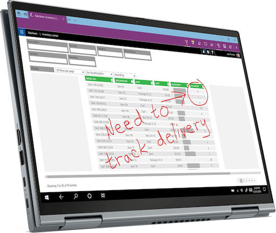 Lenovo ThinkPad X1 Yoga Gen 6 14" IPS FHD+ (i7-1185G7/16GB/1TB SSD/W10 Pro) Storm Grey (UK Keyboard) view 9