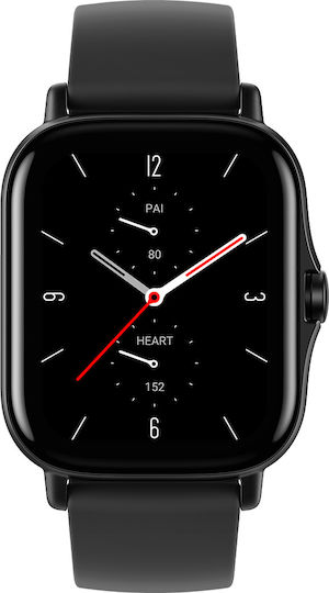 Amazfit GTS 2 Aluminium 43mm Waterproof Smartwatch with Heart Rate Monitor (Midnight Black) view 1