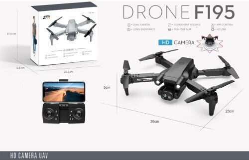 F195 2.4G R/C 4-Axis with Dual Camera HD Drone with Camera and Controller