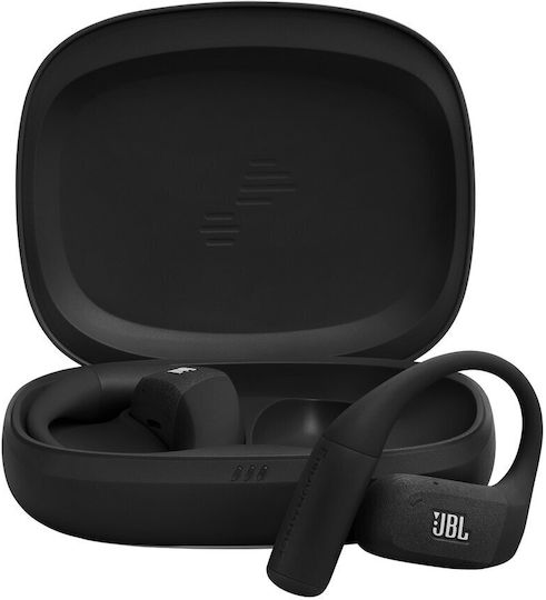 JBL Endurance Zone Open Ear Bluetooth Handsfree Earphones with Sweat Resistance and Charging Case Black view 1