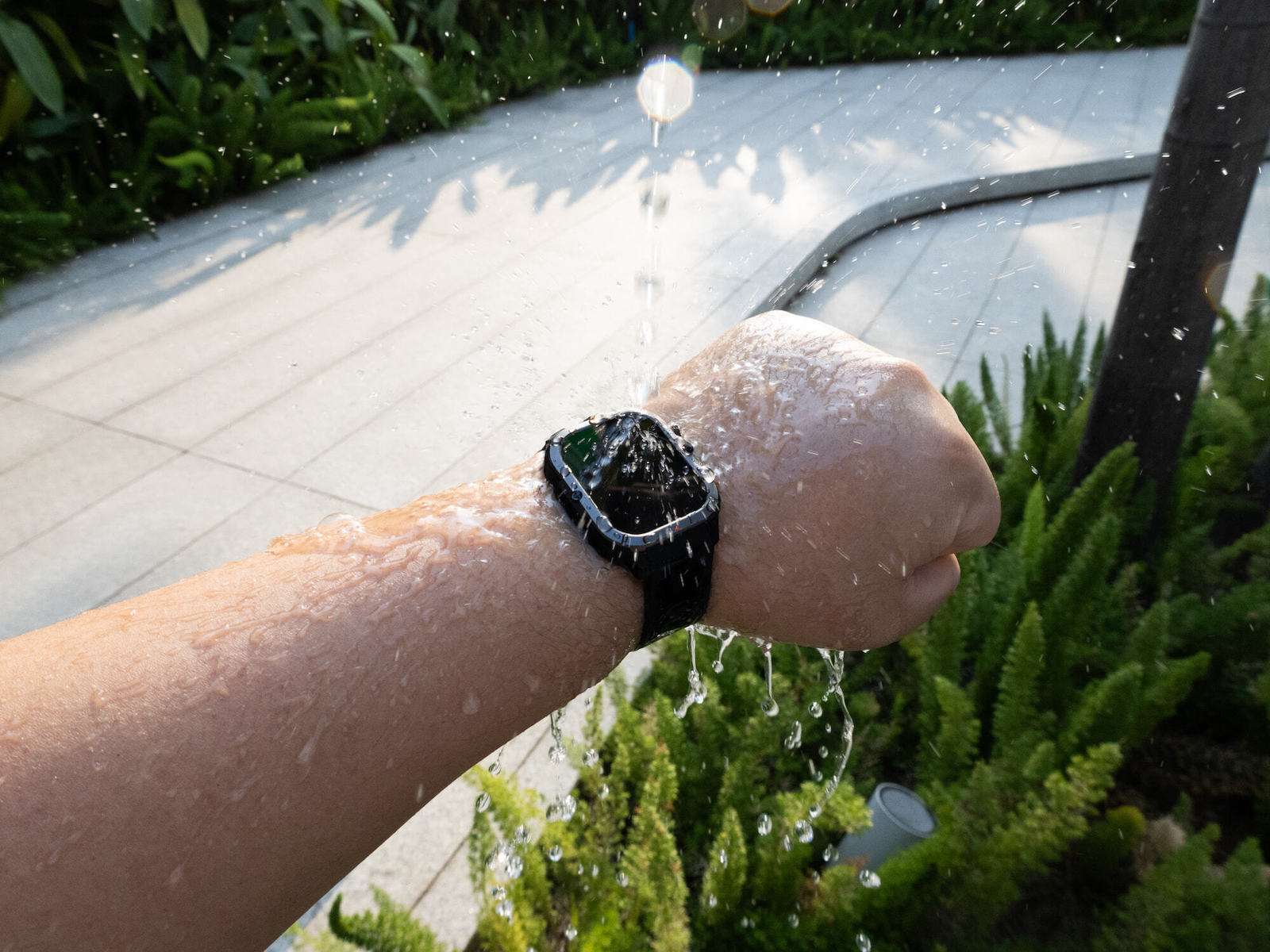 AGM Legion 3 Waterproof Smartwatch with Heart Rate Monitor Black view 9