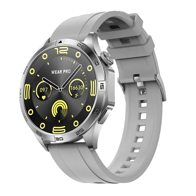 PrimeFiT Aluminium Smartwatch with Heart Rate Monitor (Gray)