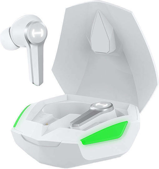 Edifier GT4 In-ear Bluetooth Handsfree Earphones with Sweat Resistance and Charging Case White view 1