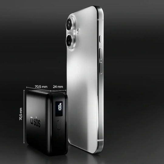 SBS High Density Power Bank 10000mAh 30W with USB-C Port Black view 4