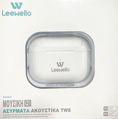 Leewello WP422 In-ear Bluetooth Handsfree Earphones with Charging Case White view 2