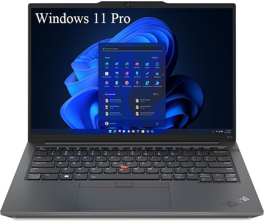 Lenovo ThinkPad E14 Gen 5 (Intel) 14" IPS FHD+ (i5-13420H/24GB/512GB SSD/W11 Pro) Graphite Black (FR Keyboard)