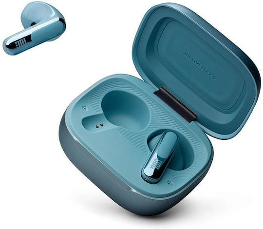 JBL Live Flex 3 Earbud Bluetooth Handsfree Earphones with Sweat Resistance and Charging Case Blue view 5