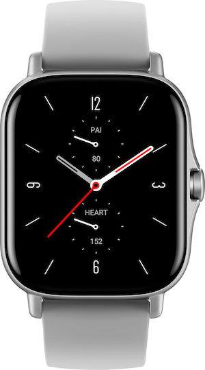 Amazfit GTS 2 Aluminium 43mm Waterproof Smartwatch with Heart Rate Monitor (Urban Grey)
