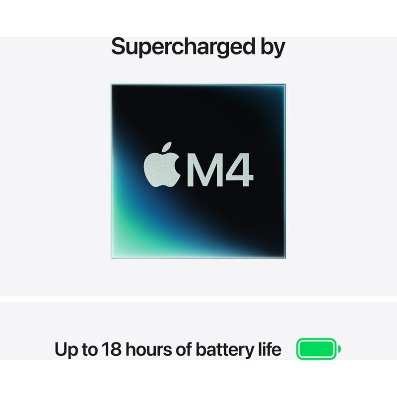 Apple MacBook Air 15.3" IPS Retina Display (M4-10-Core/16GB/512GB SSD/10-Core GPU) with 35W Charger (Dual Port) Midnight (International English Keyboard) view 6