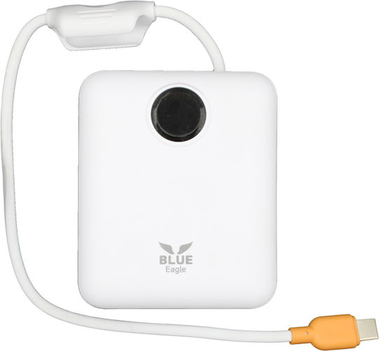 Blue Eagle BE-PB-15 Power Bank 10000mAh with USB-A Port and USB-C Port White