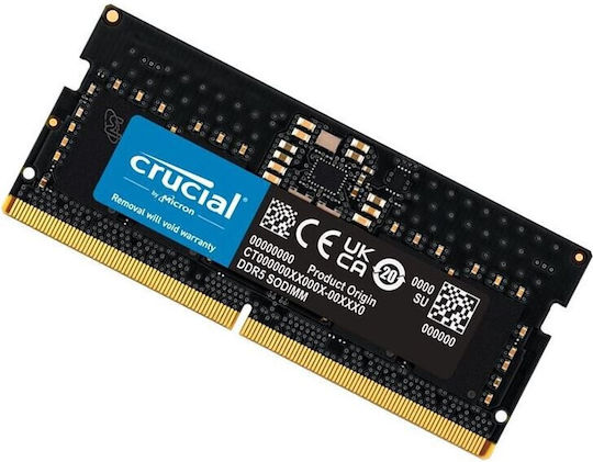 Crucial DDR5 with Module 1x8GB and Speed 5600 for Laptop CT8G56C46S5T view 2