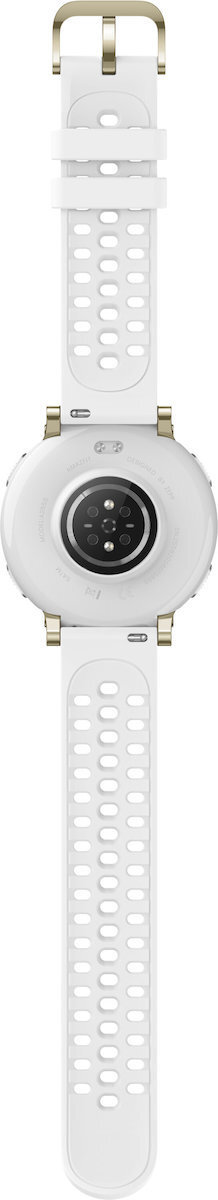 Amazfit Active 3 Premium Stainless Steel 45mm Waterproof Smartwatch with SIM and Heart Rate Monitor White view 3