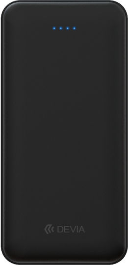 Devia EP111 Power Bank 20000mAh with 2 USB-A Ports and USB-C Port Black