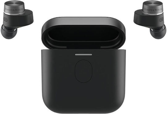 Bowers & Wilkins Pi7 S2 In-ear Bluetooth Handsfree Earphones with Sweat Resistance and Charging Case Black