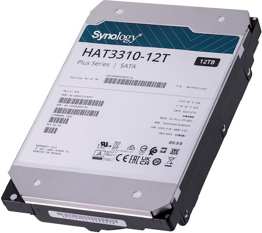 Synology Plus 12TB HDD Hard Drive 3.5" SATA III 7200rpm with 281MB Cache for NAS HAT3310-12T view 4