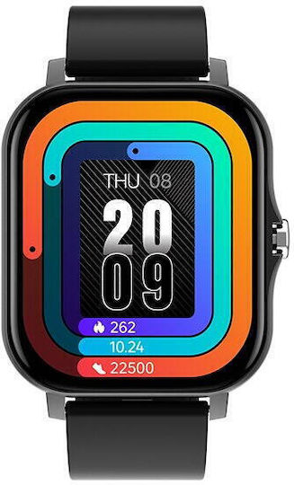 Allview Connect S Smartwatch with Heart Rate Monitor (Black) view 2