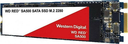 Western Digital Red SA500 SSD 1TB M.2 Type With SATA III Connection WDS100T1R0B Bulk view 6