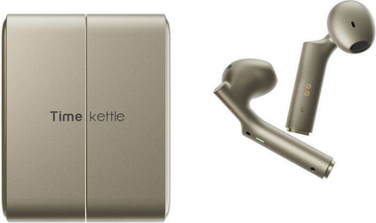 Timekettle W4 Translation Earbuds Bluetooth Handsfree Headphones with Charging Case Gold view 6