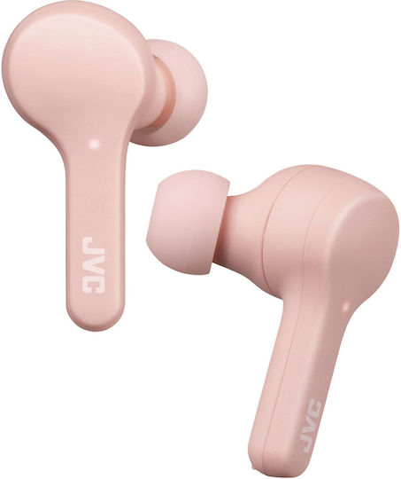 JVC HA-A7T In-ear Bluetooth Handsfree Earphones with Sweat Resistance and Charging Case Peach view 3