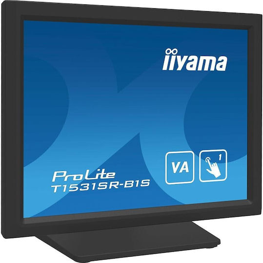 Iiyama ProLite T1532MSC-B1S TN Touch Monitor 15" 1024x768 view 2