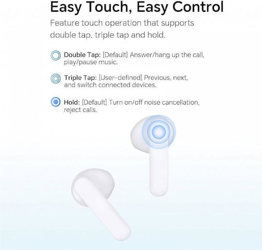 Honor Choice X7e Active In-ear Bluetooth Handsfree Earphones with Sweat Resistance and Charging Case White view 6