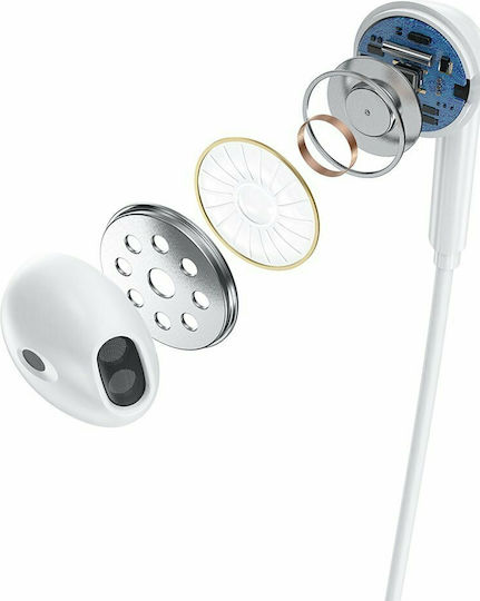 Dudao U5B In-ear Bluetooth Handsfree Earphones White view 3