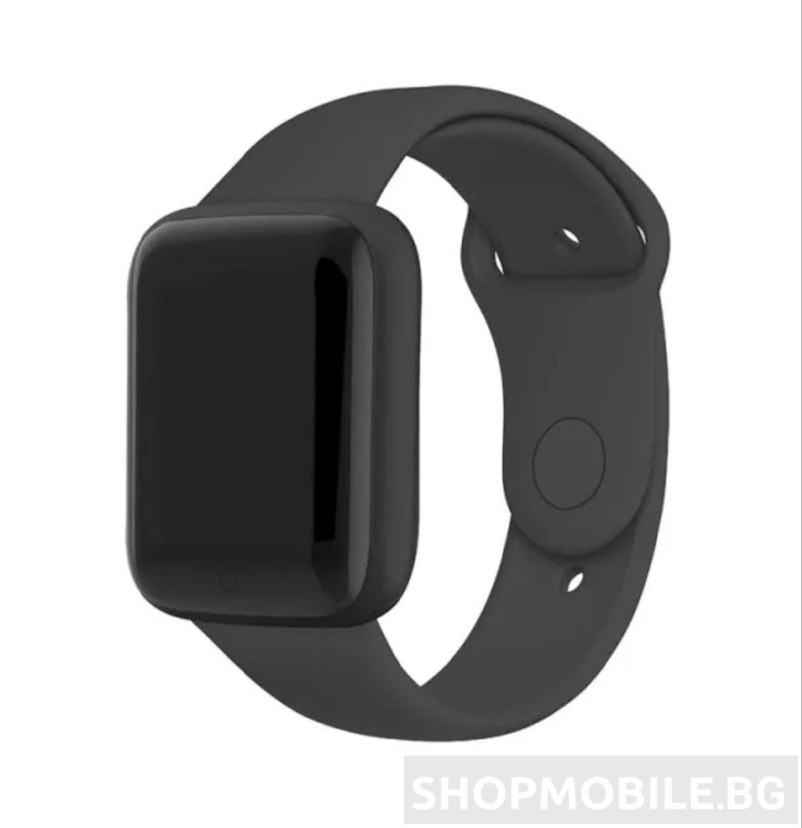 Y68 Smartwatch with Heart Rate Monitor (Black) view 3
