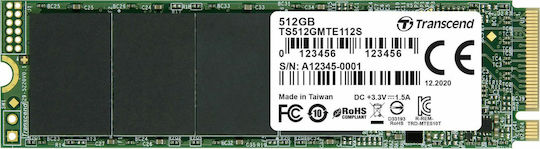 Transcend 112S SSD 512GB M.2 PCI Express 3.0 Connection